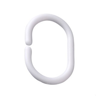 Móc nhựa treo rèm chữ C, móc treo rèm rido , rèm nhà tắm