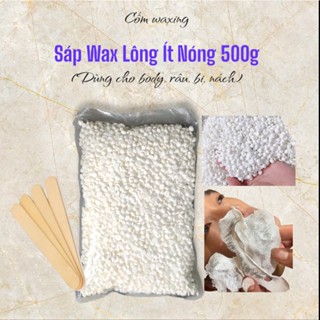Sáp Wax Lông cao cấp (500G)- tặng kèm que - Hạt tan chảy nhanh Sản Phẩm yêu thích của Spa