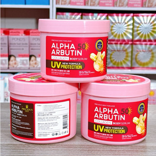   DATE MỚI  Serum Kích Trắng Chống Nắng Alpha Arbutin Collagen Body Serum UV 50 SPF Precious Skin Thái Lan 500g 