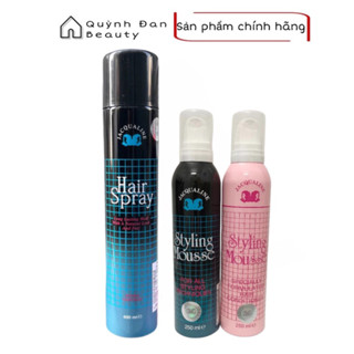 Mousse-Keo Xịt Tóc Jacqualine Hair Spray 400ml Tạo Độ Cứng Và Giữ Nếp Tự Nhiên Cho Tóc.