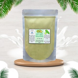 Bột khổ qua rừng nguyên chất hỗ trợ giảm mụn ẩn, mờ thâm sáng da, thải độc thanh lọc kiềm dầu