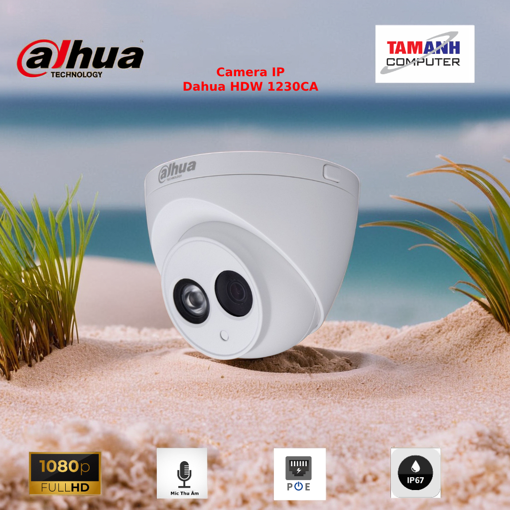 Camera Dahua IPC 1230C - A.Có POE,Trong nhà ...