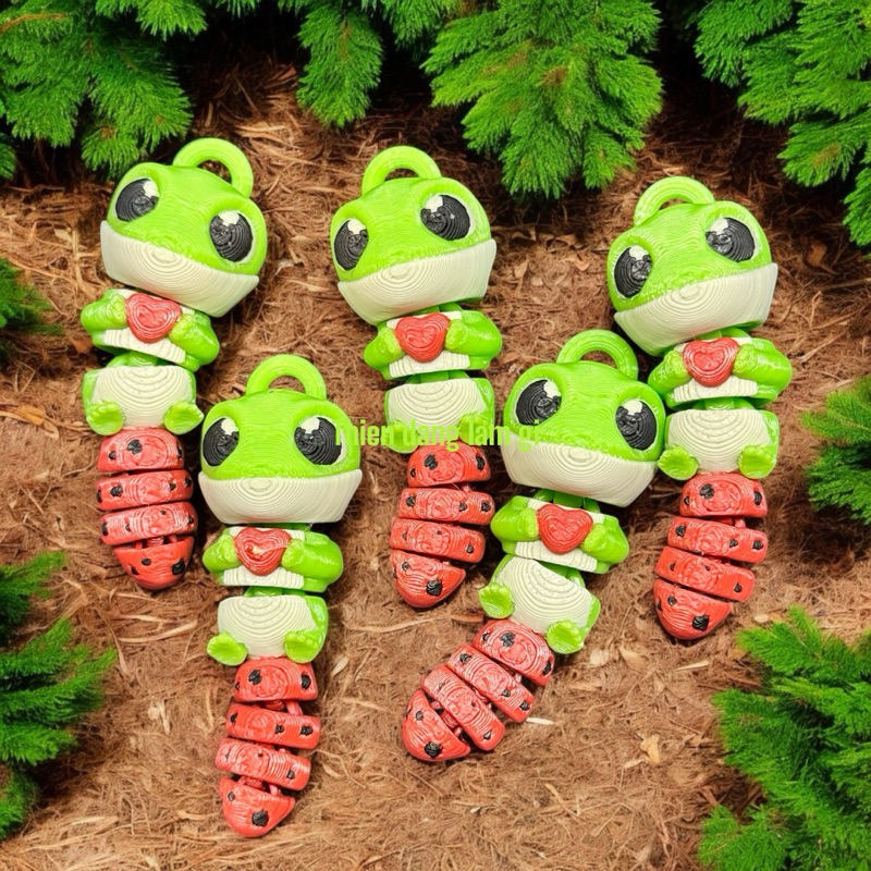 Đồ chơi 3D Flexi Tắc kè Gecko cute | Toy 30 | Số lượng 01 | Thiện đang làm gì