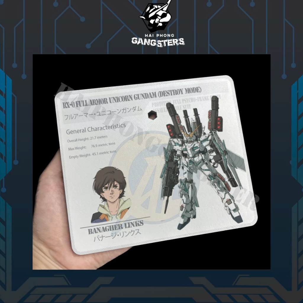 [Nhắn shop trước]UG - FULL ARMOR UNICORN GUNDAM BANAGHER LINKS (UNICORN MODE / DESTROY MODE) - Base 