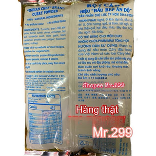 Bột cà ri nguyên chất Việt Ấn gói 500 gram