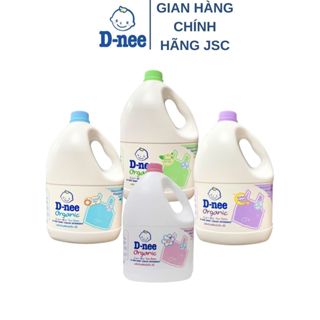 (NHẬP KHẨU) Nước giặt quần áo em bé Dnee 3000ml - Nước Giặt Xả Cho Trẻ Em an toàn
