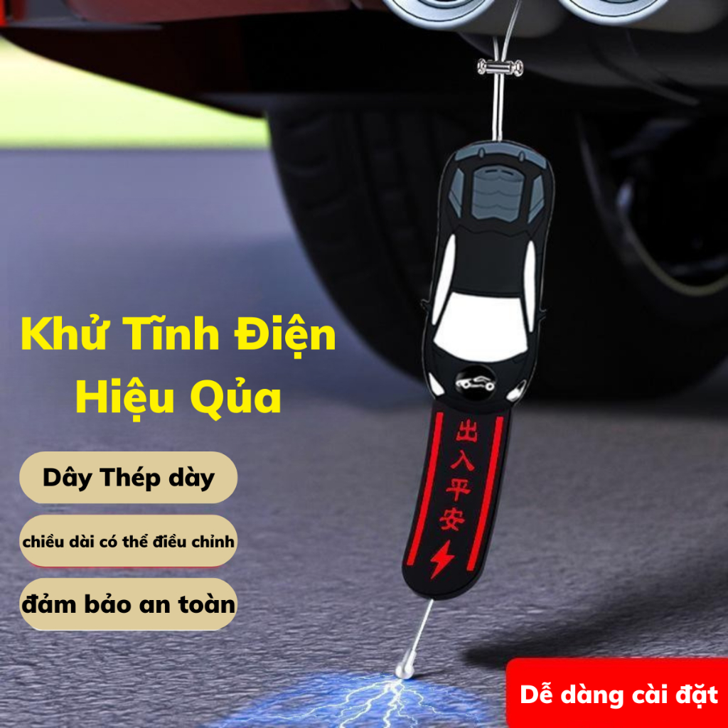 Dải Chống Tĩnh Điện Ô tô – Bí Quyết Bảo Vệ Xe, giảm bám bụi xe, & An Toàn Tuyệt Đối cho xế yêu