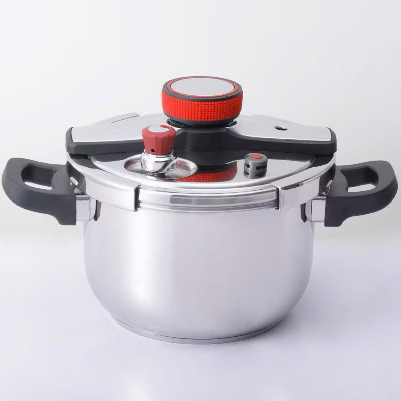 Nồi Áp Suất KNOB TYPE 4L/ 5L/ 7L/ 9L Inox 304 Dùng Được Cho Mọi Loại Bếp