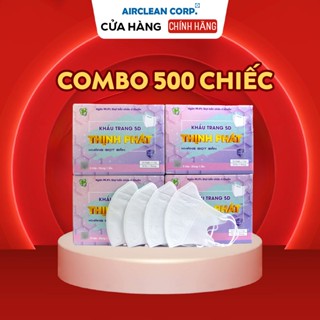 500 chiếc khẩu trang y tế 5D Thịnh Phát 3 lớp kháng khuẩn kháng giọt bắn chống tia UV