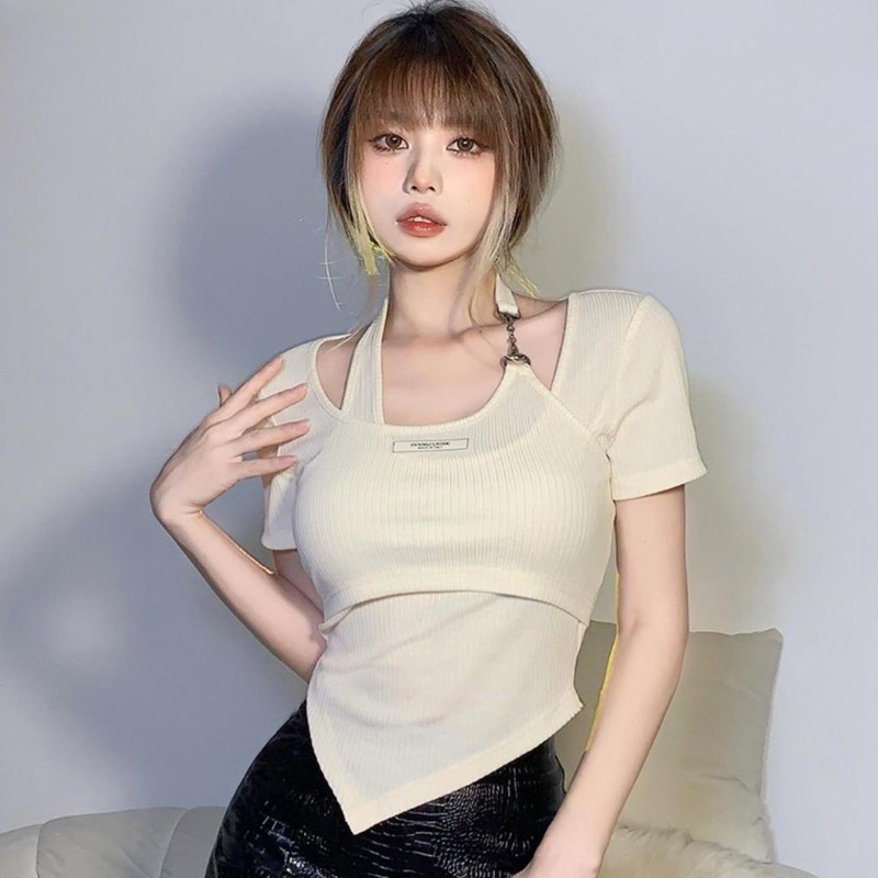 áo tặng kèm Nơ đá , áo kiểu, áo Croptop kiểu ,áo kiểu ulazzang thời trang