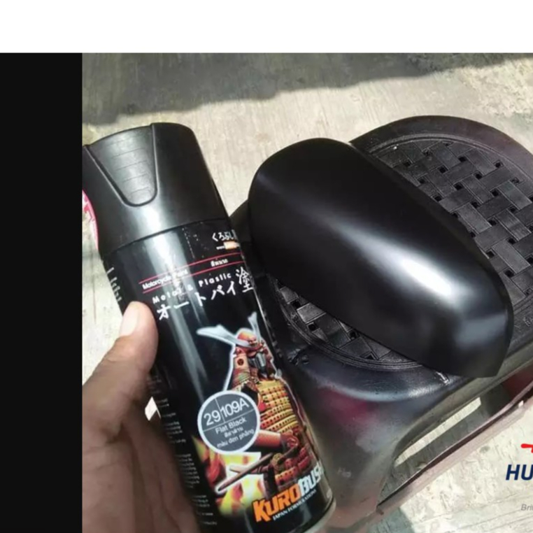 Sơn xịt Samurai màu Đen Mờ - SAMURAI 109A (400 ml)