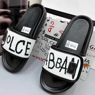 Dép lê quai ngang nam nữ cao cấp DG xé dán sang chảnh, dép lê nam hot Trend giới trẻ yêu thích 2025, đủ size 36-43