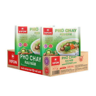 Thùng 30 gói Phở Chay Rau Nấm - 65gr/gói