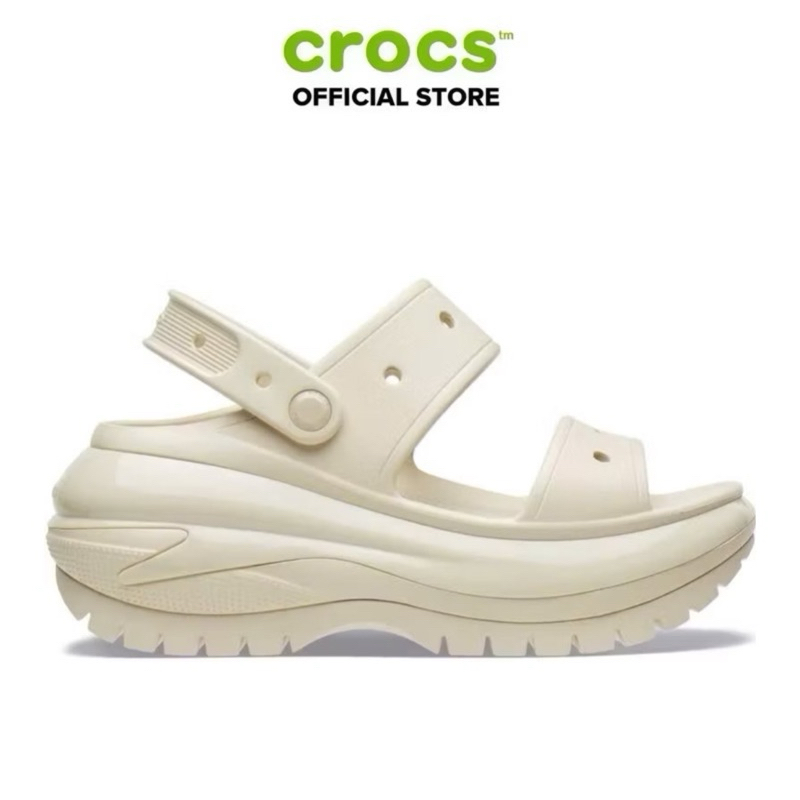 [ CHÍNH HÃNG ] XĂNG ĐAN UNISEX CROCS MEGA CRUSH - BONE