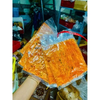 [ĐẶT TRƯỚC] Xâu 10 Bịch Bánh Tráng Dẻo Tôm Cuộn Hành Phi - Ăn Vặt PV FOOD