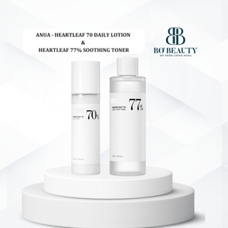 Toner Anua diếp cá làm dịu, dưỡng da A  n u a Heartleaf 77% Soothing Toner nước hoa hồng giảm mụn