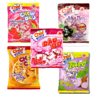  combo 10 gói Kẹo trái cây mềm Chew Hải Hà   90g  1 gói   thơm ngon dễ ăn 
