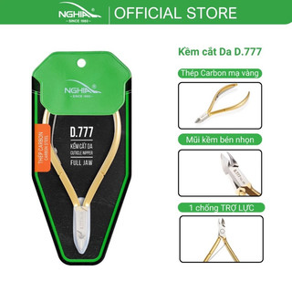 kềm nghĩa cắt da d777 mạ vàng Kìm nghĩa nhặt da D777 