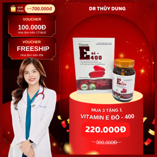Viên Uống Bổ Sung Vitamin E Đỏ 400 30 Viên