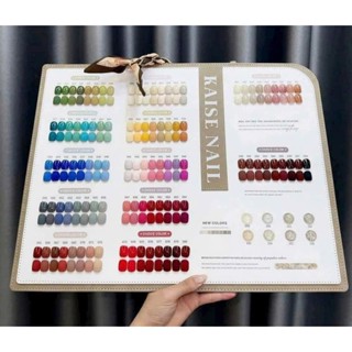 Set sơn gel thạch nhũ mắt mèo Kaise 106 màu set sơn gel thạch nhũ kèm base top bảng màu hachinail