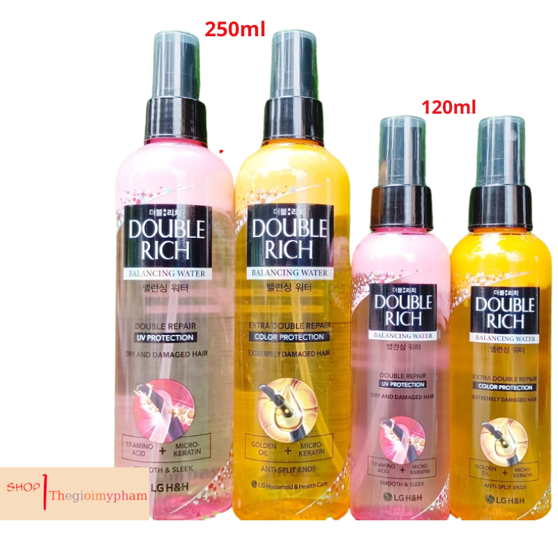 Nước Xịt Dưỡng Chăm Sóc Tóc Double Rich