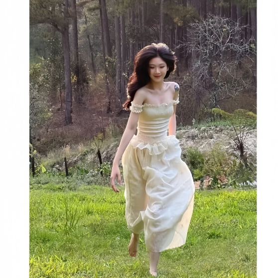 Đầm maxi trễ vai, đầm đi du lịch đi biển cho nàng chất liệu tơ mềm mại hàng đẹp loại 1 thiết kế tôn eo khoe dáng- MP | BigBuy360 - bigbuy360.vn