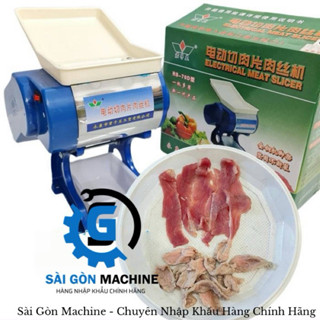 Máy thái thịt tươi sống đa năng, Máy cắt thịt, Máy thái tai heo, Máy cắt thịt chín, Máy thái thịt bò RS 70D