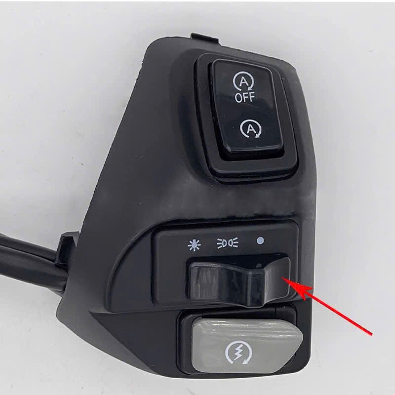 Nút công tắc đèn Yamaha NVX 155 ,janus zin theo xe , núm tổng đèn Jupiter fi 115