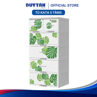 Tủ KATA 5 tầng DUY TÂN nhựa PP/ABS, bao gồm 4 hộc lớn và 2 hộc nhỏ, tủ quần áo đa năng, tiện lợi