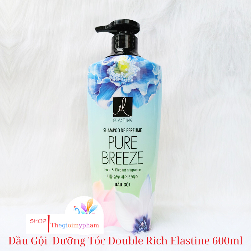 Dầu Gội Double Rich Elastine Pure Breeze 600g