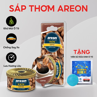   CHÍNH HÃNG  Sáp Thơm ô Tô AREON- Nước Hoa ô Tô AREON Khử Mùi Xe Hơi Cao Cấp Nhập Khẩu Bulgaria 