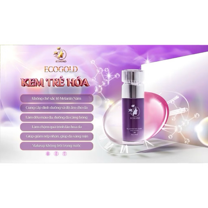 Kem trẻ hóa Ecogold, Rejuverating cream