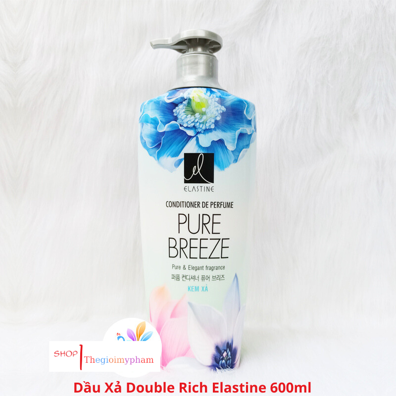 Dầu Xả Double Rich Elastine Pure Breeze 600ml