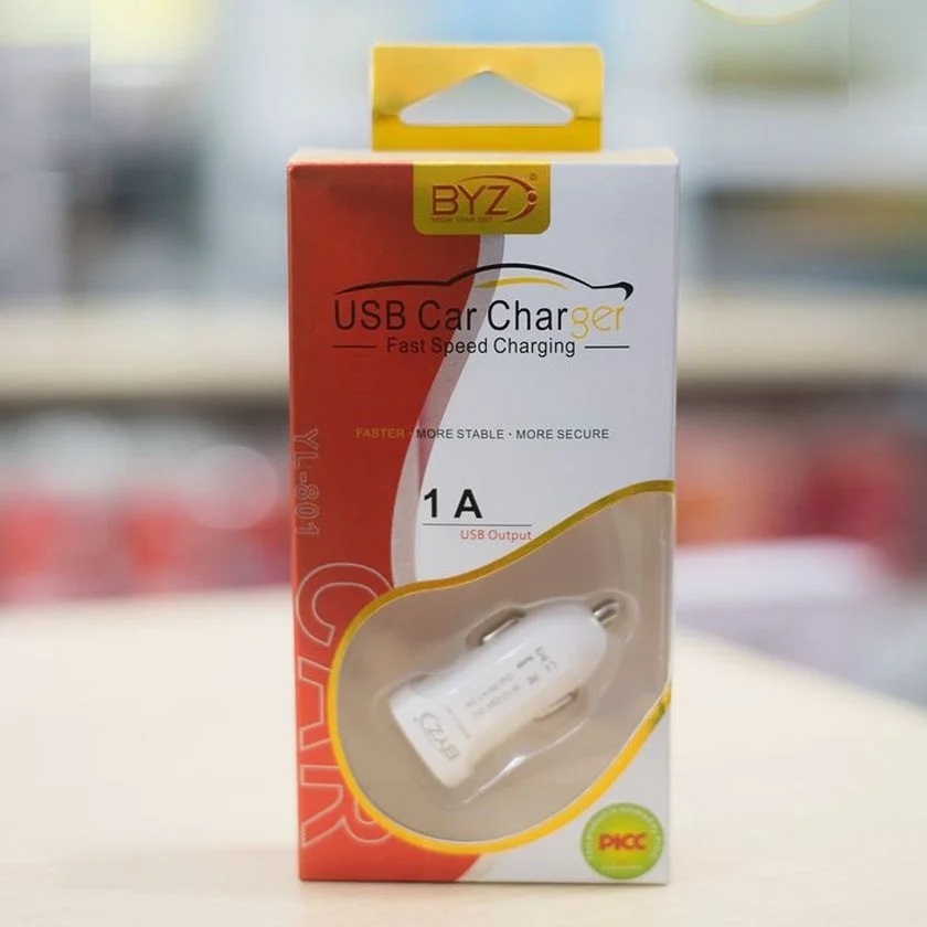 SẠC XE HƠI BYZ-801 CHÍNH HÃNG