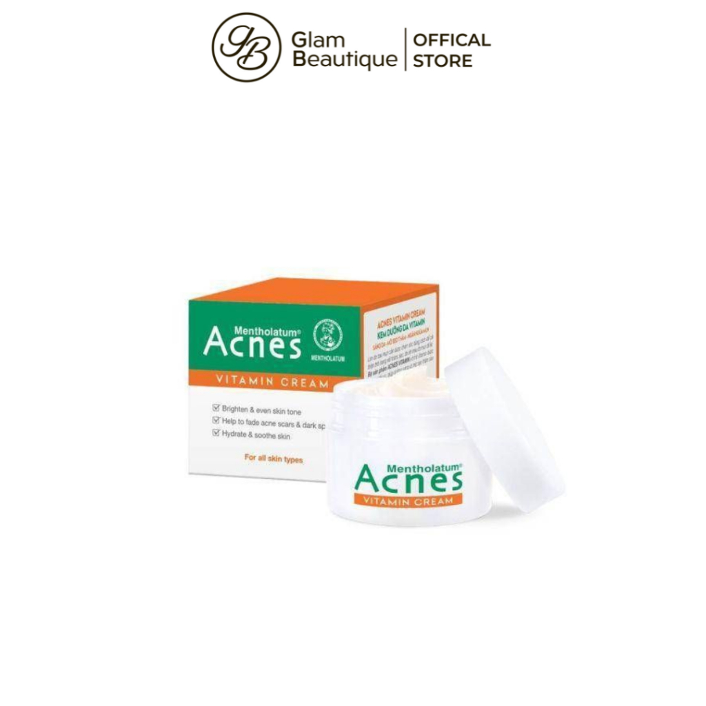 Kem Dưỡng Da Acnes Vitamin Cream 40g Glam Beautique