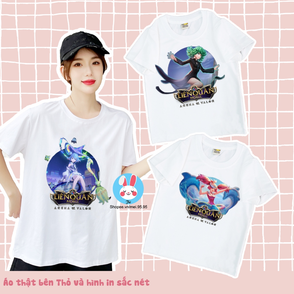 Áo thun liên quân mobile - áo phông liên quân Krixi phù thủy thời không - hình in sắc nét (LQ05)