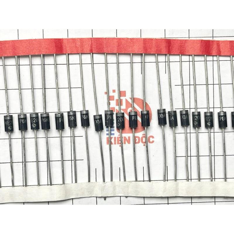 [Combo 45 chiếc] Diode TVS P6KE200A DO-15 600W điện áp bảo vệ 200V