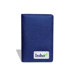 Ví Đựng Thẻ Issho, Card Holder Mini Nhỏ Gọn, Có Ngăn Ảnh, Vải Canvas Chống Thấm Nước