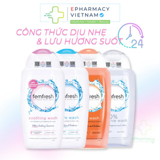 Dung Dịch Vệ Sinh FEMFRESH Daily Intimate Wash Giúp Làm Sạch Dịu Nhẹ Và Lưu Hương Đến 24H