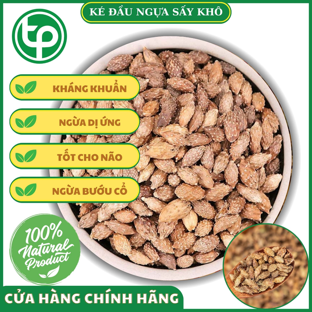 [Hàng thơm chất lượng cao] Ké đầu ngựa sấy khô túi lớn loại 1kg - Thảo Dược Tấn Phát