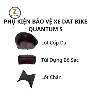Lót Cốp Xe Máy Điện DAT BIKE QUANTUM S1 S2 S3 Túi Đựng Bộ Sạc Chống Va Đập Thảm Lót Sàn Lót Chân Chống Trơn Trượt COPZA