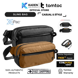 Túi Đeo Chéo Fashion Tomtoc  Usa  Aviator Rfid Sling Bag X-pac– T35-Hàng Chính Hãng 