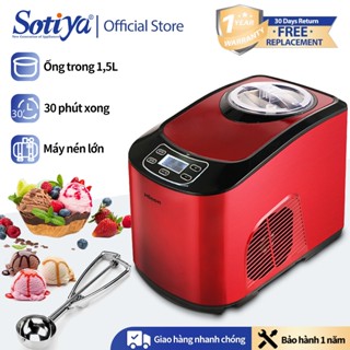 Máy làm kem tươi tự động Hicon 1,5L chính hãng dùng cho gia đình hộ kinh doanh nhỏ