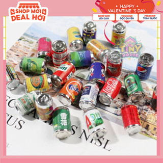 Nam châm trang trí hít dính tủ lạnh hình bia cốc lon nước giải khát mini (1 cái) T1A7