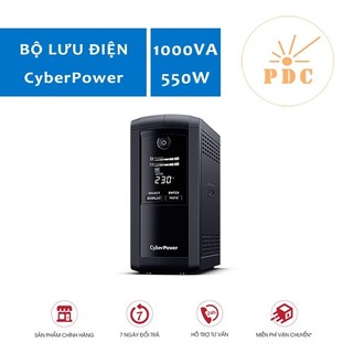  Bộ lưu điện UPS CyberPower VP1000ELCD 1000VA 550W Cao Cấp - Hàng Chính Hãng 