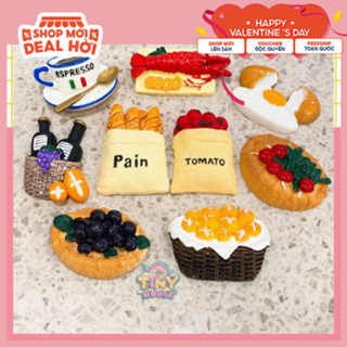 Nam Châm Tủ Lạnh hít dán trang trí nhà cửa nhà bếp chủ đề ẩm thực, Nam Châm Hít Tủ Lạnh, Nam châm Trang Trí - X1B1