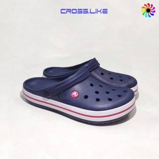 Dép nhựa nam nữ  CLOG UNISEX CROSS CROCBAND - CROSS Band I, dép nam nữ,nhựa nguyên khối siêu bền, đi mưa thoải mái.