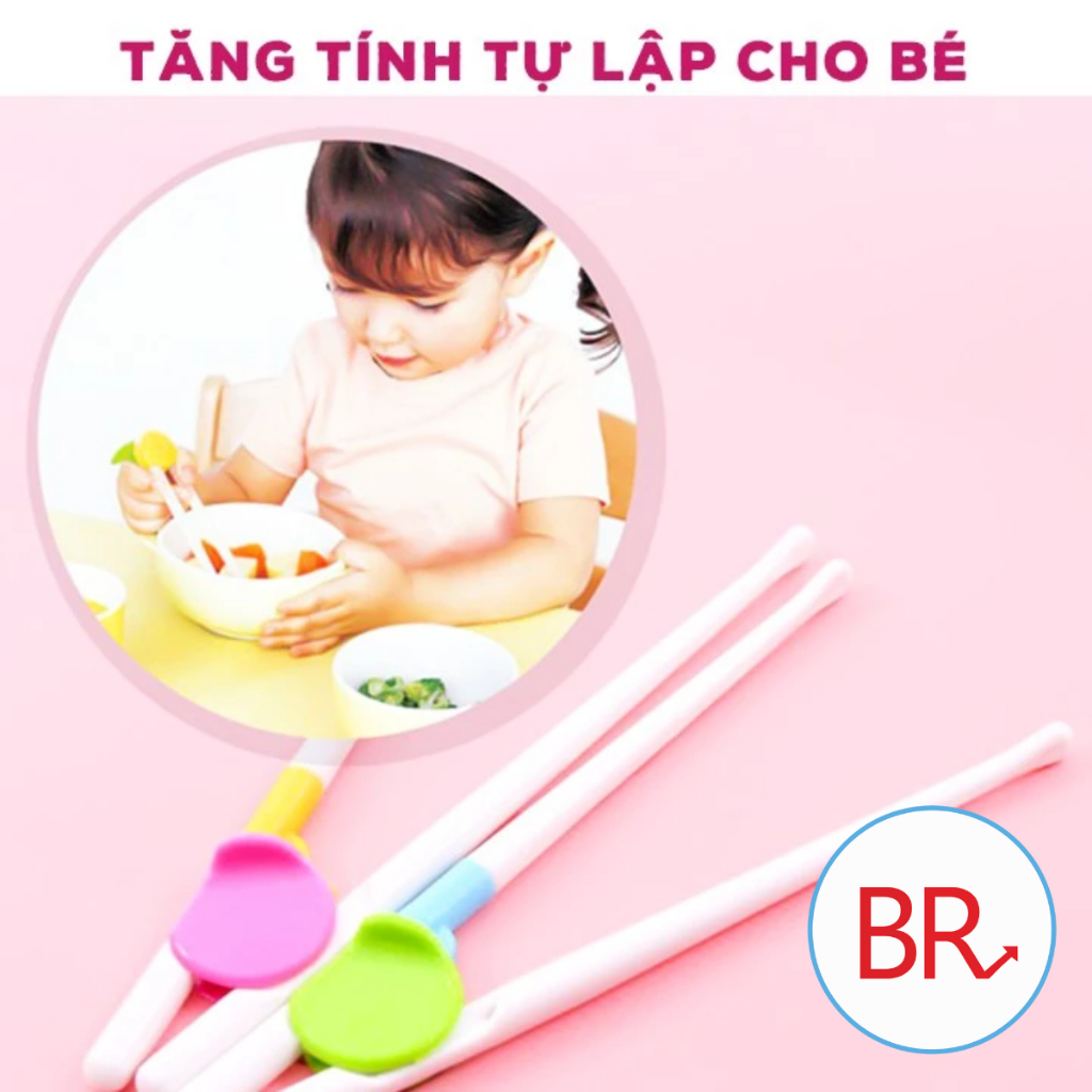 Combo 2 đôi đũa tập ăn cho bé - 00184