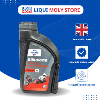 Dầu nhớt tổng hợp cao cấp Fuchs Silkolene Pro 4 10w40- Sản xuất tại Anh
