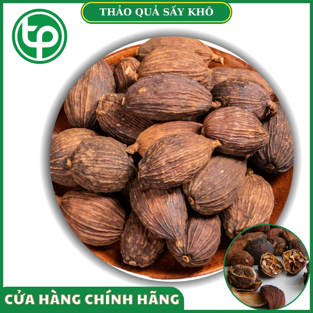 [Trà thơm sạch túi lớn loại 500gram] Thảo quả khô - Thảo dược Tấn Phát
